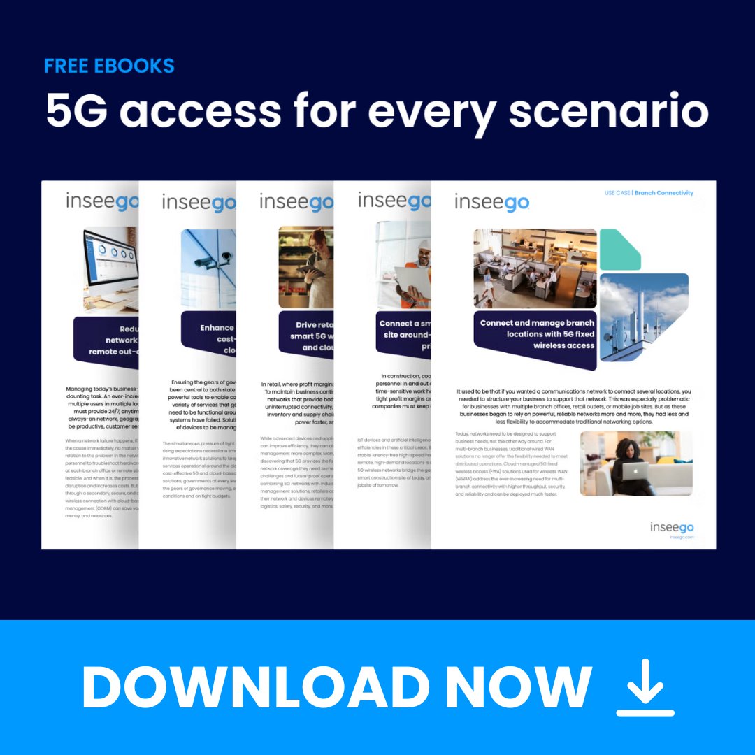 Ready to see what 5G can actually do for your business?

We’ve pulled together a series of free eBooks packed with real-world examples of how industries like retail, construction, education, and more are using 5G to work smarter and move faster.

Scroll down our homepage to check