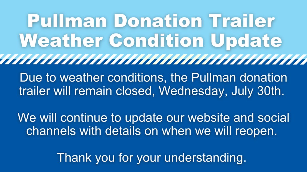 GoodwillINW's tweet image. Whew, Pullman! It’s gonna be a hot one! ☀️ Need to donate today? Please visit our Moscow, Idaho drive-thru donation center.💙

#GoodwillPullman #HotWeather #StayCool