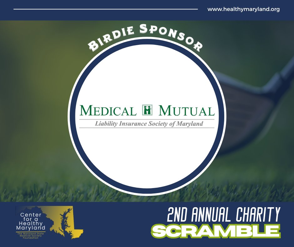 We're excited to have Medical Mutual Liability Insurance Society of Maryland, sponsor our 2nd Annual Charity Scramble! Thank you for your support, looking forward to a day on the greens with your team! Sign up here: events.golfstatus.com/event/2ndAnnua…  #charitygolf #medicalmutual