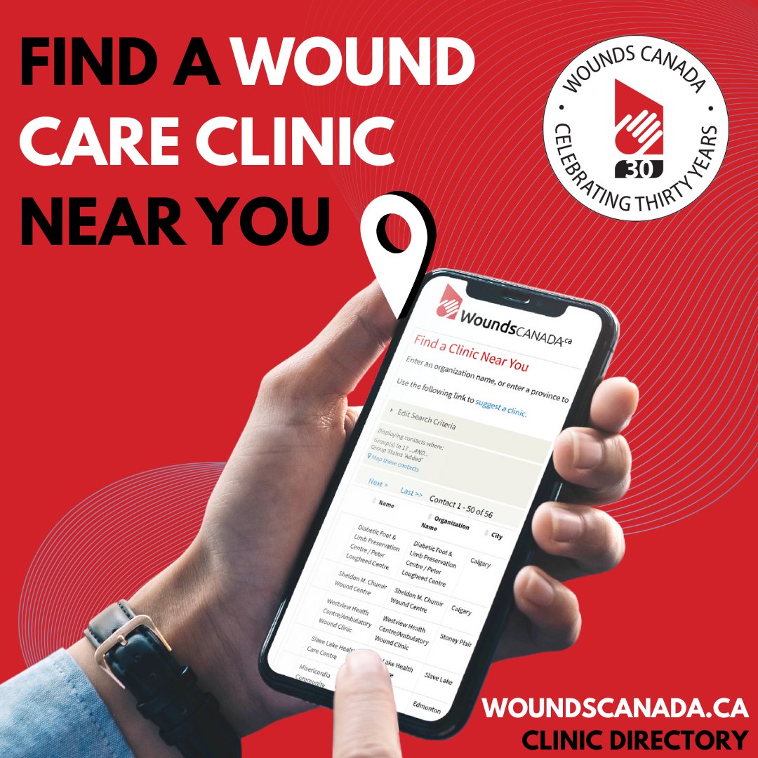 📍 Looking for wound care resources in your area?
 Check out our Clinic Directory to find a clinic near you that offers specialized support for wound prevention and management.
 ow.ly/QFJJ50WwVkW