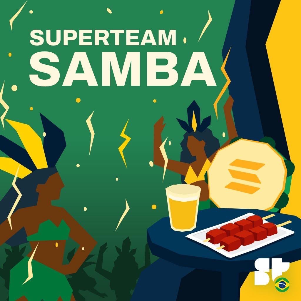 Um é pouco, dois é bom, TRÊS É MELHOR AINDA!

Agora sim, liberadas as inscrições para o Superteam Samba, dia 05 de Agosto à partir das 17 horas em uma SUPER Casa no RJ.
lu.ma/superteamsamba

Venha curtir um samba com direito a churrasco e chopp gelado, junto das maiores