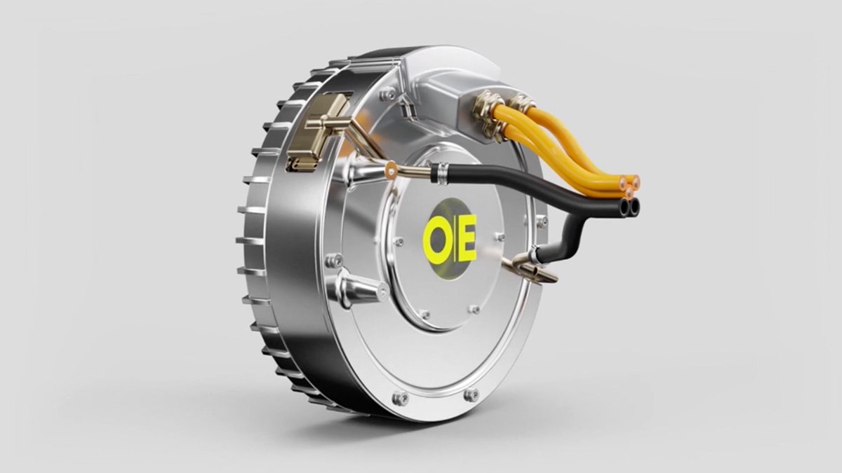 These circular electric motors must've been some kind of suppressed technology.  They're ridiculously powerful for their size and, all of a sudden, everyone's made one, just slightly different.