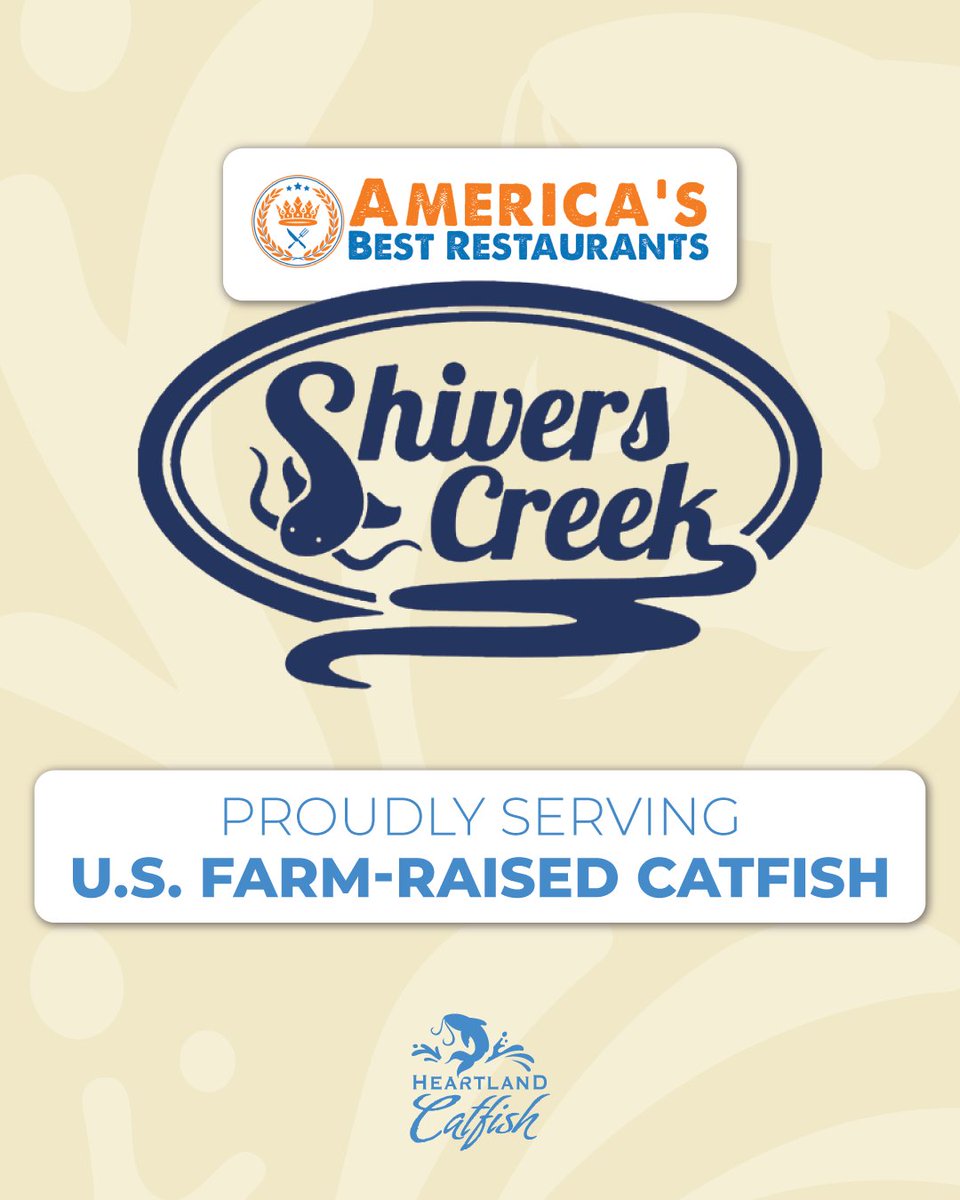 Shivers Creek Fish House in Crystal Springs, Mississippi, was recently featured by America’s Best Restaurants! 🏆 They’re serving up award-winning U.S. Farm-Raised Catfish, proudly sourced from Heartland Catfish. 🐟  
youtube.com/watch?v=oshrYX…

#ShiversCreek #BestRestaurants