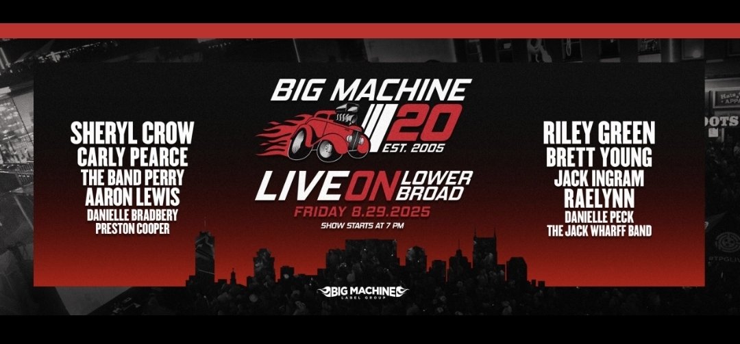 No, this is real.  
JUST ANNOUNCED! 
<a href="/DBradbery/">Danielle Bradbery</a> will be performing as part of a Big Machine event,  August 29th in downtown Nashville.
Free event