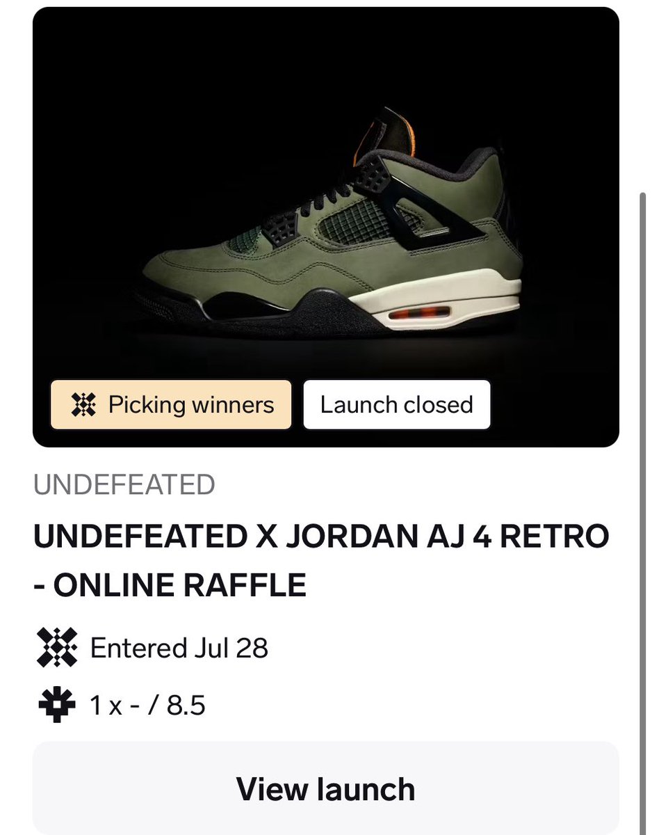Upstate490east's tweet photo. Good luck yโall hope we all get pairs ๐๐ฟ #RaffleClosed ๐ค๐ฟ๐๐ฟ https://t.co/WT2fYCQbmR