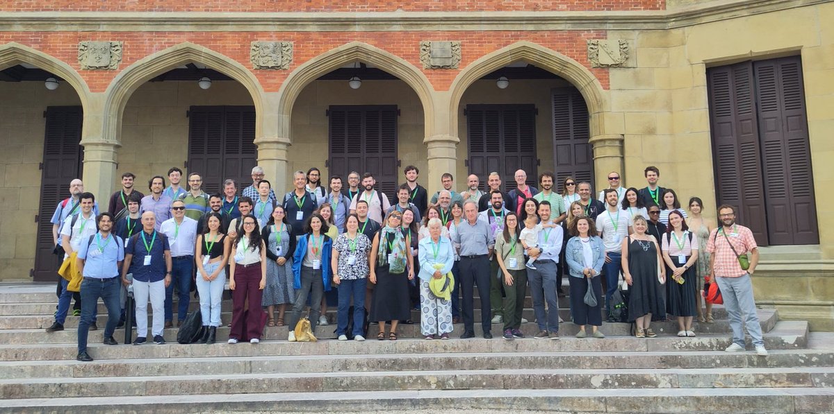 Group picture on the last day of the 25th Anniversary Workshop of the TCCM Master #TCCM25th ⚗️💻 

Congratulations to the organisers and big thanks to all the participants for coming to Donostia-San Sebastián 👏👏👏👏

<a href="/uik_eus/">UIK</a> <a href="/upvehu/">UPV/EHU</a> <a href="/ehu_kimika/">Kimika Fakultatea UPV/EHU</a> 
<a href="/DIPCehu/">DIPC</a> <a href="/RSEQUIMICA/">RSEQ</a>