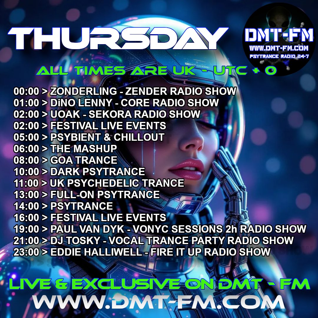 dmtfm_psytrance's tweet photo. DMT FM - Psytrance Radio Broadcasting 24/7
https://t.co/CHceWhUKTe
#psytrance #psybient #goa #fullon #darkpsy #psybreaks #progressivepsy #psydub #psychill #ambientpsy #hitech #darkpsy #forest #psycore #darkcore #acid #techno #trance #electronic
#music #dmtfm https://t.co/wVknmcOkhu