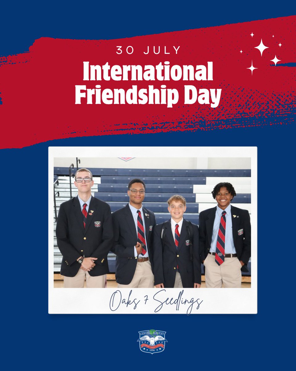 Growing friendships that last a lifetime!

On #InternationalFriendshipDay, we’re celebrating our Oaks &amp; Seedlings program—where Upper School “Oaks” mentor Middle School “Seedlings” to foster connection, growth, and leadership.

Learn more: loom.ly/pT8gVag

⸻