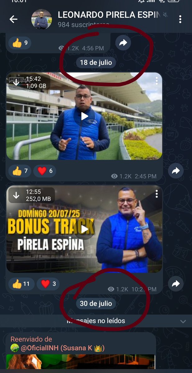 Después de 12 días inactivo volvió aunque sea a publicar los retirados Pirelita  🤦

#LaRinconada