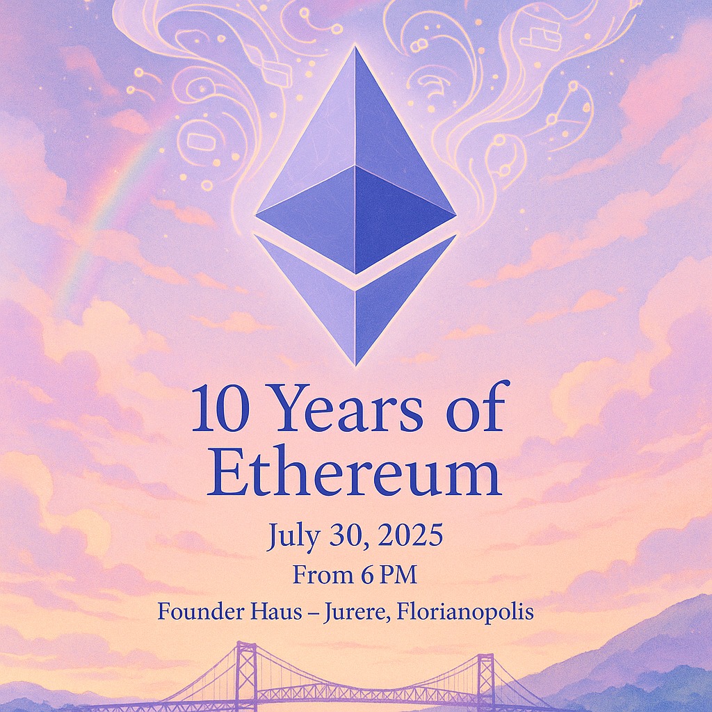 Happy 10 year anniversary to the <a href="/ethereum/">Ethereum</a> community 🎉🖖