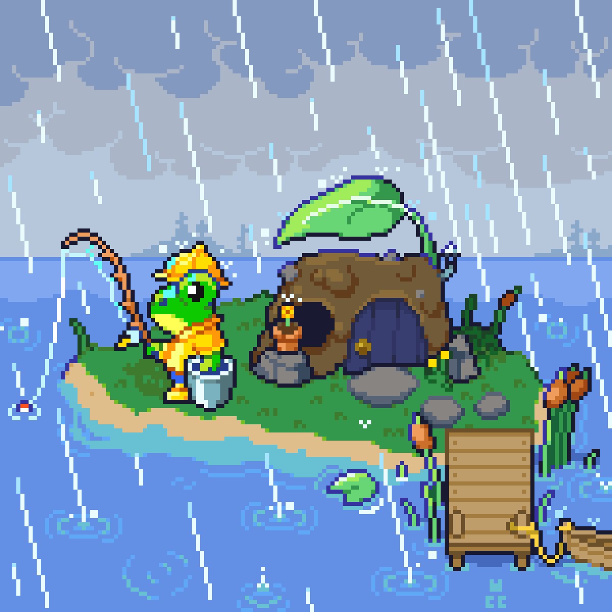 CoinCrown23's tweet image. It costs $0.00 to support a pixel artist!!!