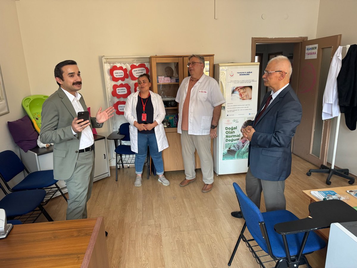 İlçe Kaymakamımız Sayın Mehmet Ali Uzun, İlçe Sağlık Müdürlüğü’nü ziyaret ederek ilçemizde yürütülen sağlık hizmetleri hakkında İlçe Sağlık Müdürü Dr. Hasan Ulubay’dan bilgi aldı.