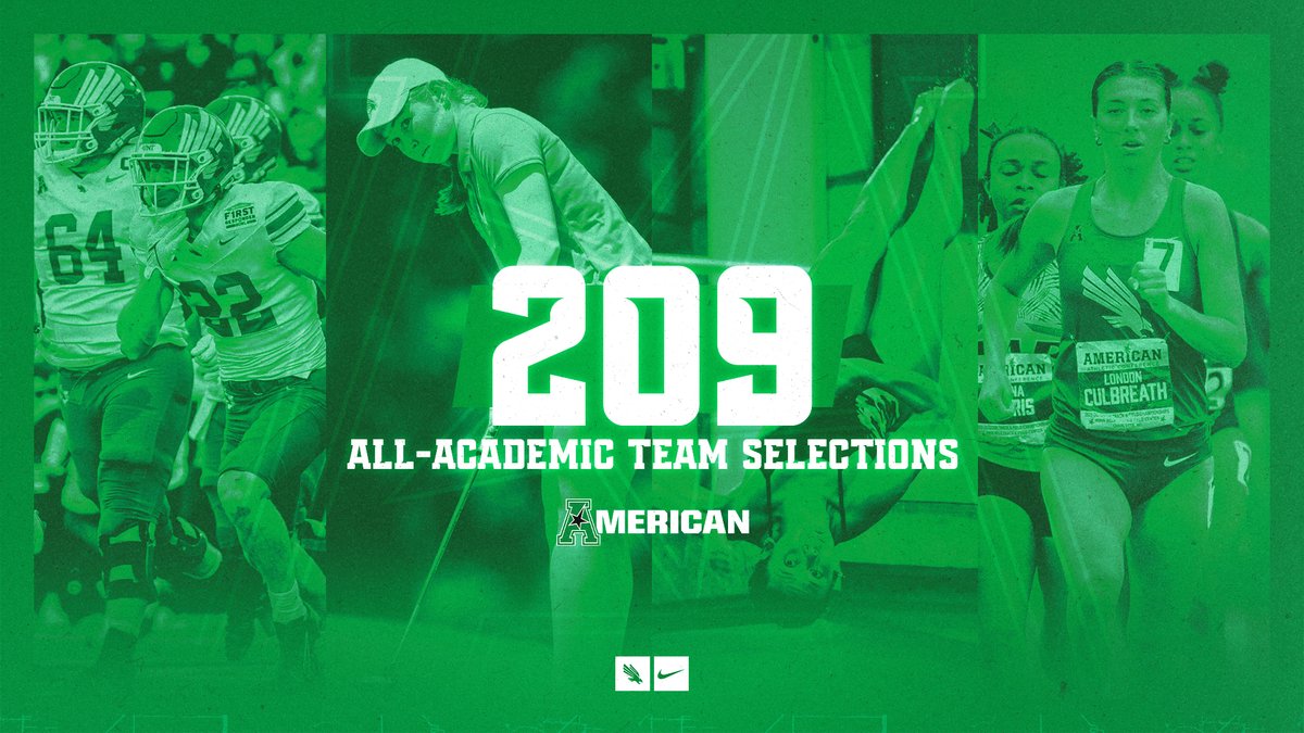 Mean Green Sports (@meangreensports) on Twitter photo Breaking more records in the classroom! ๐
2๏ธโฃ0๏ธโฃ9๏ธโฃ individual Mean Green student-athletes were named to <a href="/American_Conf/">The American</a> All-Academic and <a href="/MeanGreenWGolf/">UNT Womenโs Golf</a> team collected Team Academic Excellence Award for the 2024-25 season.
๐: northtex.as/4mofhbI
#GMG ๐ข๐ฆ
Breaking more records in the classroom! ๐
2๏ธโฃ0๏ธโฃ9๏ธโฃ individual Mean Green student-athletes were named to <a href="/American_Conf/">The American</a> All-Academic and <a href="/MeanGreenWGolf/">UNT Womenโs Golf</a> team collected Team Academic Excellence Award for the 2024-25 season.
๐: northtex.as/4mofhbI
#GMG ๐ข๐ฆ