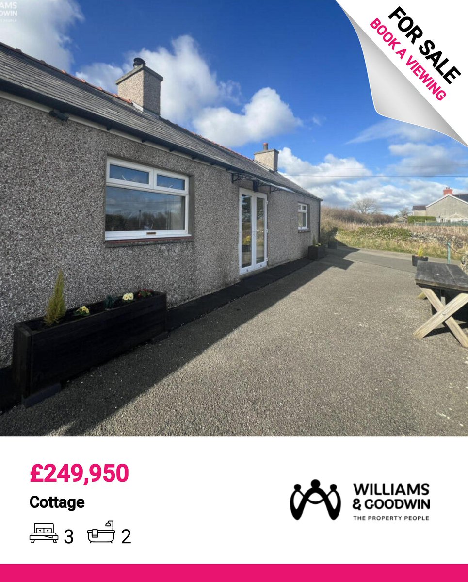 Llangristiolus, Bodorgan, Anglesey, LL62
For Sale: £249,950
Discover a recently refurbished semi-detached cottage in Llangristiolus ...
01248 75 1000 tppuk.com/estate-agents/… #WilliamsGoodwin #NorthWales #ForSale