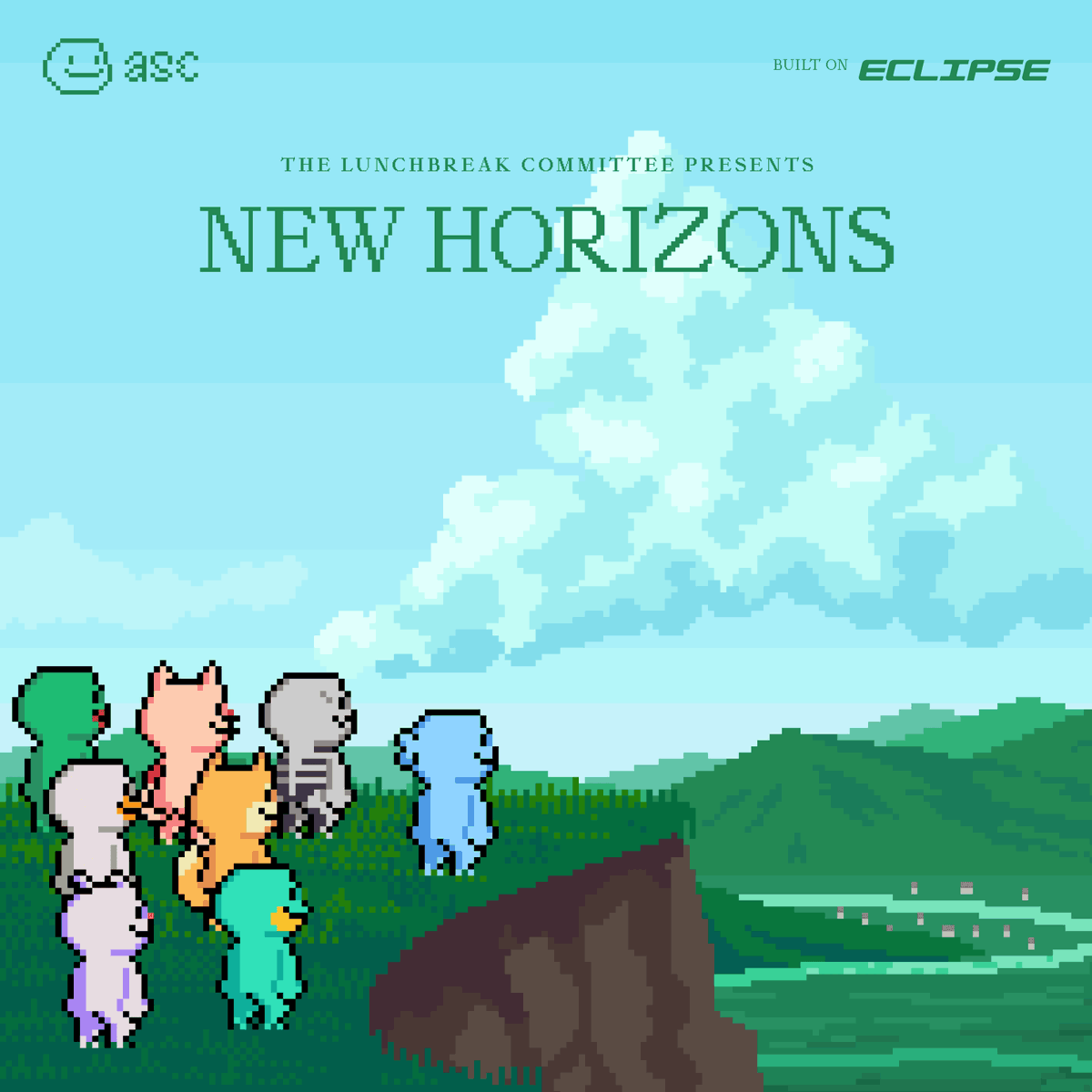The Lunchbreak Committee presents:

NEW HORIZONS

Built on <a href="/EclipseFND/">Eclipse</a>