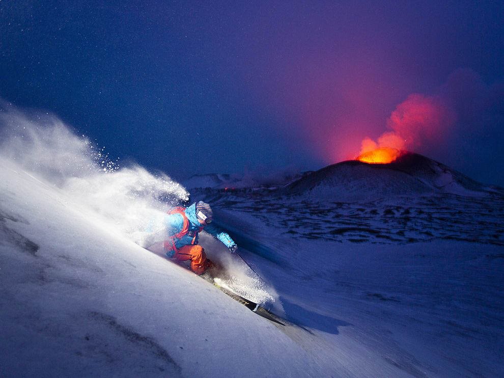While Kamchatka is trending due to the quake I want to point out that it's probably the only place on earth where... 

you can climb an active volcano
ski down to the ocean
surf in the ice cold water
then warm up in a natural hot spring

Kamchatka is 10/10 incredible.