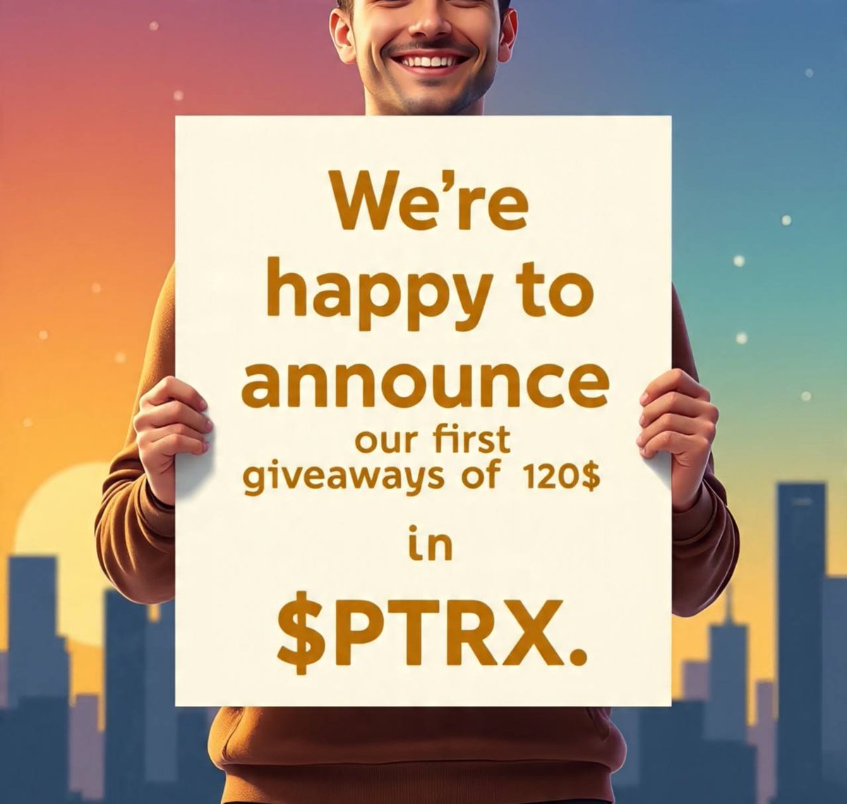 PatriarchyToken's tweet photo. Hey y’all 

We’re happy to announce are first giveaways of 120$ in $PTRX.

Shill contest to win over 120$ 

🥇1ST - 50$ in $PTRX

🥈2ND - 30$ in $PTRX 

🥉3RD - 20$ in $PTRX 

🏅4TH - 10$ in $PTRX

🎖️5TH - 10 in $PTRX 

( Shill contest ) will start 30th of July at 9pm UTC, and ends 4th of August at 4pm UTC. 

Just message me on tg, @king_baldwin_D_great and on X, https://t.co/eDvlhwufVO and I’ll send you your invite link 

Pls no bots added or any funny movement or you will be disqualified