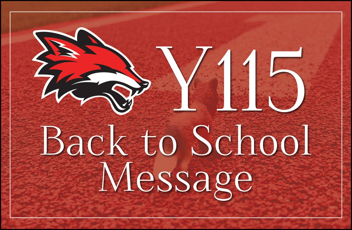 Get Ready, Yorkville! Important Back-to-School Info below!
The countdown to a fantastic school year for Y115 students has begun. Don't miss out, click here to get all the details and make sure your student is ready for an amazing year: tinyurl.com/54vceu56
#WeAreYorkville