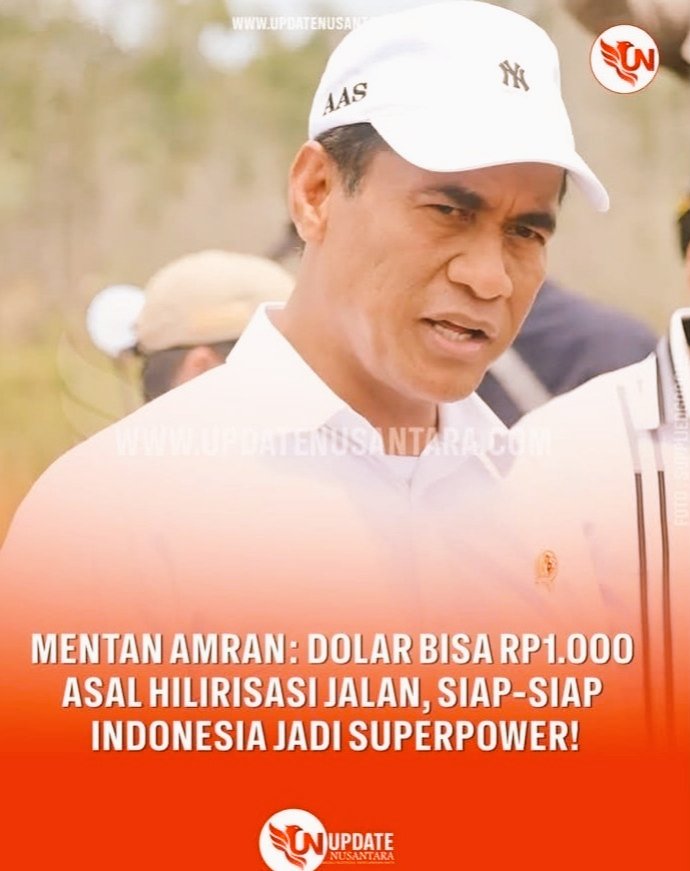 LOGIKA PEJABAT FUFUFAFA |

Jika semua bisa diraih dengan hilirisasi maka; 

HARI INI SPONGEBOB SUDAH JADI SEKJEN NATO - MENGGANTI MARK RUTTE, KARENA SPONGEBOB BEKERJA DI HILIR • DAPUR KRUSTY CRAB.

😁
_______

Dari Presiden hingga para menteri, kerap membuat pernyataan