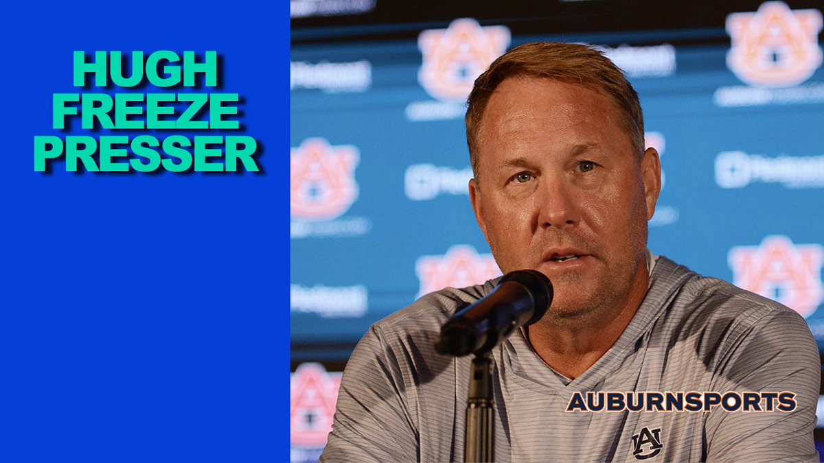 🎥VIDEO: Freeze Press Conference🎥

He discussed Malcolm Simmons' status, his own health, the quarterback competition, young guys stepping up ... and more!

on3.com/teams/auburn-t…