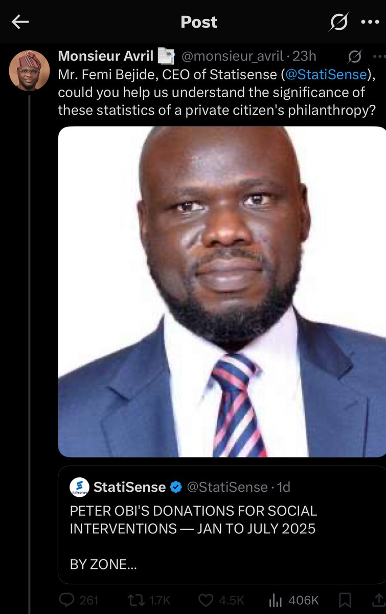 Akanbi (@info_deuth) on Twitter photo You think blocking us will save you? <a href="/monsieur_avril/">Monsieur Avril 📑</a>
Let me answer the question, dọdọyọ.
It exposes just how deep one’s bigotry runs, especially for someone who wants to lead a whole nation.
If a chess genius can be targeted just because of where he’s from, why are you You think blocking us will save you? <a href="/monsieur_avril/">Monsieur Avril 📑</a>
Let me answer the question, dọdọyọ.
It exposes just how deep one’s bigotry runs, especially for someone who wants to lead a whole nation.
If a chess genius can be targeted just because of where he’s from, why are you