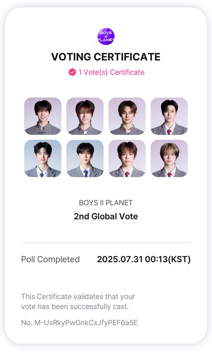 renoosey's tweet image. #ivoted #finallineup #zheyidebut