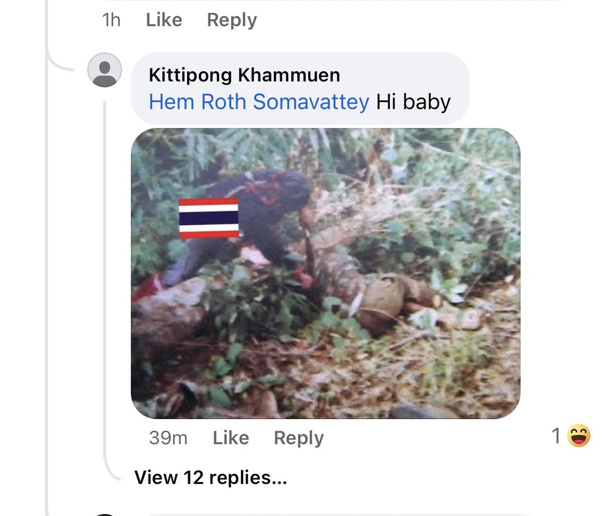 whereibornandr's tweet photo. They mock the deaths of our Khmer soldiers with cruel laughter.

FACT ABOUT CAMBODIA 
#ExposeThailandLies https://t.co/MG3G8YPUWw