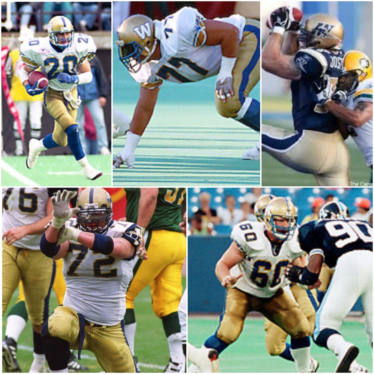 Joining us this Friday August 1st @ Alumni Alley <a href="/Wpg_BlueBombers/">Winnipeg Blue Bombers</a> Alumni Players Jayson Dzikowicz, Stan Mikawos, Jon Oosterhuis, Glen Scrivener &amp; Dave Vankoughnett. Pop by the south endzone an hr prior to kick off and say Hi! ##OnceABomberAlwaysABomber <a href="/CFL_Alumni/">CFLAA</a>