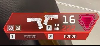 ⚡️シーズン26⚡️
【ケアパケver.　P2020の詳細！】

■22発
■25ダメ（ヘッドショット31ダメ）
■スライディングで4発装弾

#APEX│#エーペックスレジェンズ
