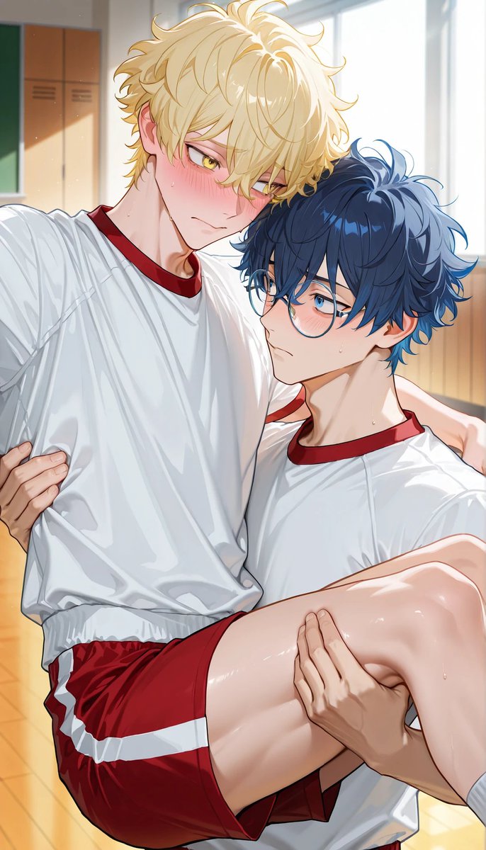 同じ体格萌えぇぇぇ💕
#AIart  #AIイラスト  #AI画像生成 #AIイケメン #AIイケメン愛好部 #AIBL部 #BL