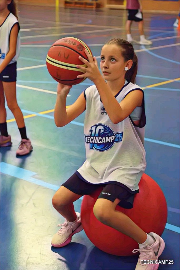 tecnicamp's tweet image. ¡Día 3 completado! 🏀💥
⁣
Hoy en Tecnicamp hemos trabajado el tiro, y nuestros campistas han afinado puntería como auténticos francotiradores.

Ya podéis ver las fotos de día en nuestro Facebook.

#Tecnicamp25