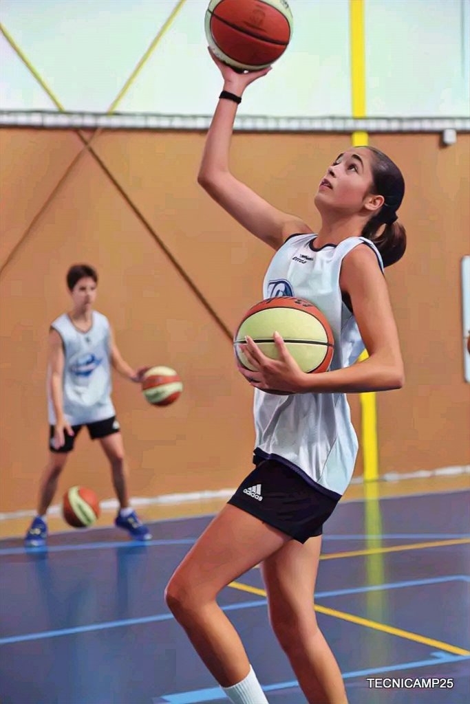 tecnicamp's tweet image. ¡Día 3 completado! 🏀💥
⁣
Hoy en Tecnicamp hemos trabajado el tiro, y nuestros campistas han afinado puntería como auténticos francotiradores.

Ya podéis ver las fotos de día en nuestro Facebook.

#Tecnicamp25