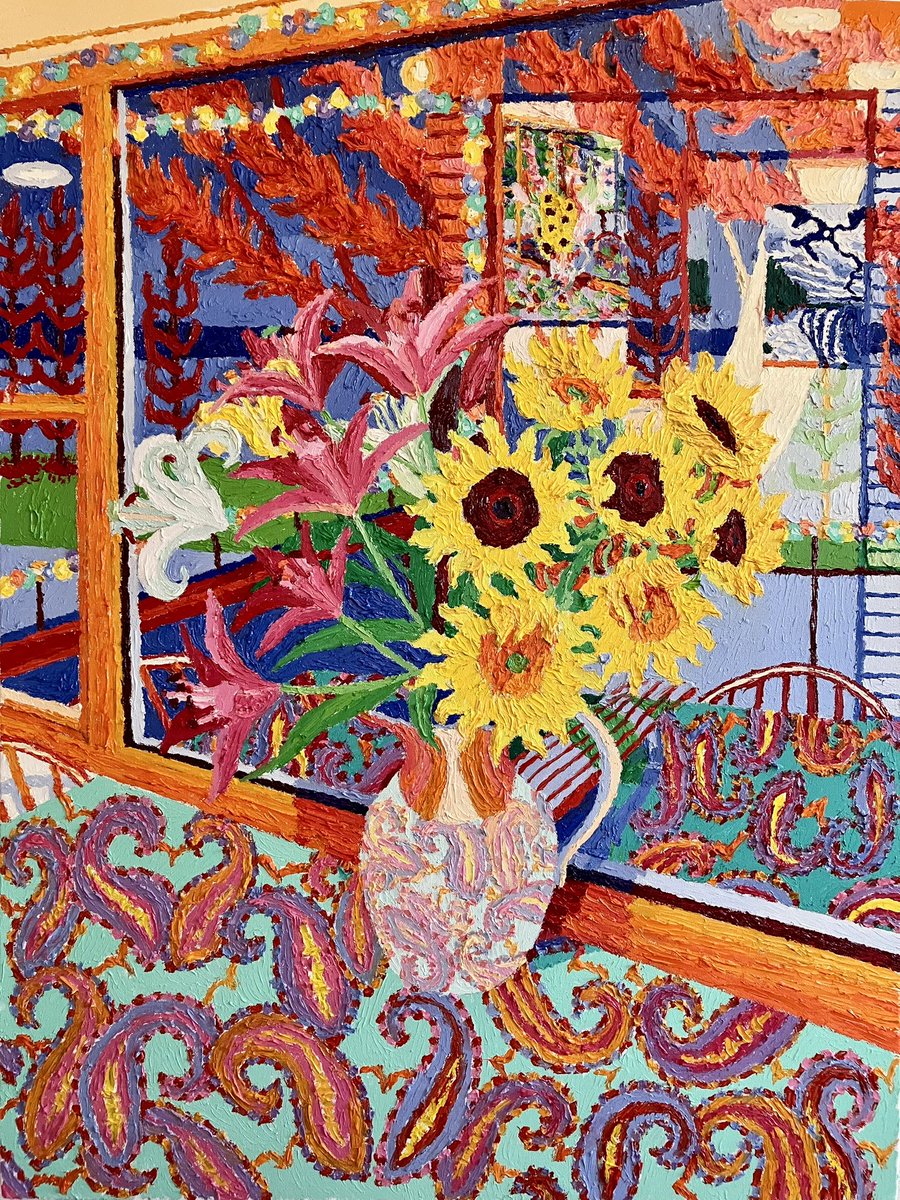 JamesHWidder (@jameshwidder) on Twitter photo โSunflowers + Liliesโ it was so much fun to sell my #painting to a gallery in downtown Madison โจ๐๐๐ช๐ป๐ป๐ป๐๐โจ
Cheers everyone โจ๐๏ธ๐๐๏ธโจ
#Peace on Earth โฎ๏ธ๐๐๐๐๐โค๏ธ๐๏ธ
#Sunflowers #lilies #flowers #vase #still #life #fall #autumn #Lake #Monona #Madison #Wisconsin #art โSunflowers + Liliesโ it was so much fun to sell my #painting to a gallery in downtown Madison โจ๐๐๐ช๐ป๐ป๐ป๐๐โจ
Cheers everyone โจ๐๏ธ๐๐๏ธโจ
#Peace on Earth โฎ๏ธ๐๐๐๐๐โค๏ธ๐๏ธ
#Sunflowers #lilies #flowers #vase #still #life #fall #autumn #Lake #Monona #Madison #Wisconsin #art
