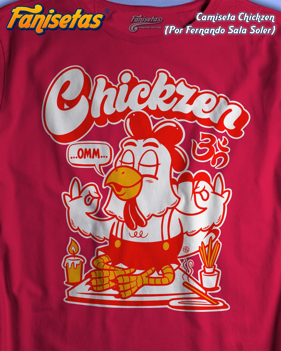 Fanisetas (@fanisetas) on Twitter photo Oooommm.....#relax! #camisetas #tees #tshirts #chicken #pollo #zen #meditación #tranquilidad #fanisetas Ilustrado por <a href="/f_sala_soler/">Fernando Sala Soler</a> fanisetas.com/camiseta-chick… Oooommm.....#relax! #camisetas #tees #tshirts #chicken #pollo #zen #meditación #tranquilidad #fanisetas Ilustrado por <a href="/f_sala_soler/">Fernando Sala Soler</a> fanisetas.com/camiseta-chick…
