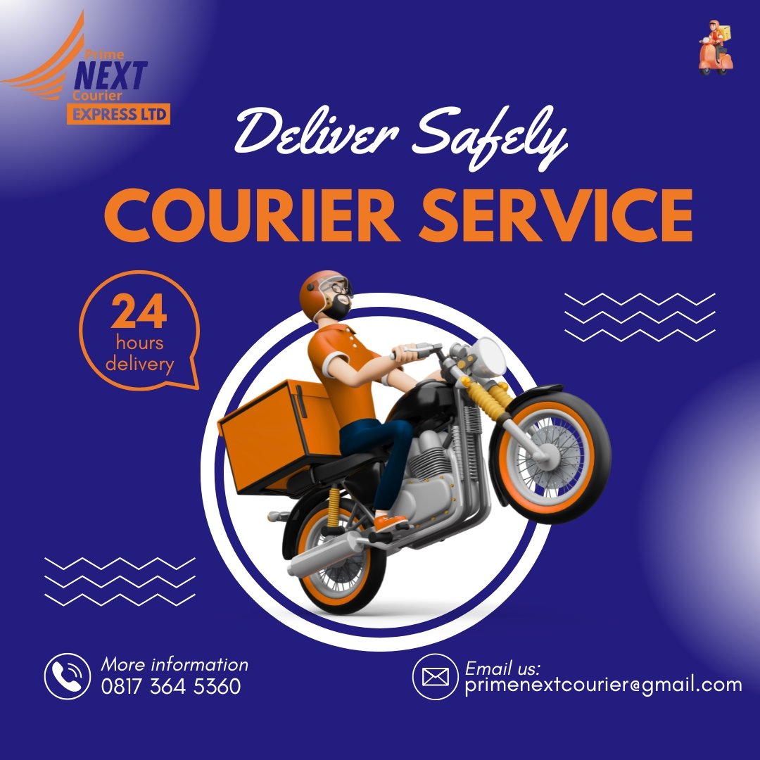 𝗠𝗶𝗱𝗱𝗮𝘆 𝗗𝗿𝗼𝗽-𝗢𝗳𝗳? 𝗪𝗲’𝗿𝗲 𝗔𝗹𝗿𝗲𝗮𝗱𝘆 𝗧𝗵𝗲𝗿𝗲.
Your client’s parcel shouldn’t wait till tomorrow.
Let 𝗣𝗿𝗶𝗺𝗲 𝗡𝗲𝘅𝘁 𝗖𝗼𝘂𝗿𝗶𝗲𝗿 𝗘𝘅𝗽𝗿𝗲𝘀𝘀 𝗟𝘁𝗱 handle your time-sensitive deliveries across Nigeria.
#CorporateCourier #ParcelDeliveryLagos