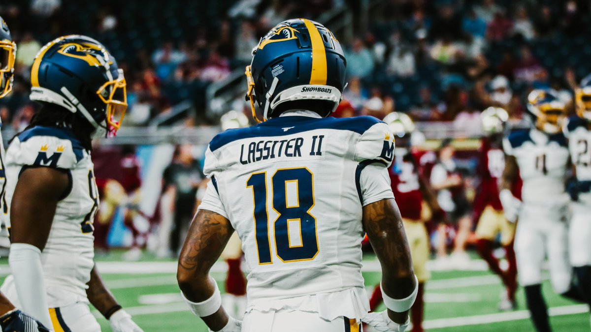 James Larsen (@jameslarsenpfn) on Twitter photo News: The Kansas City #Chiefs are working out <a href="/USFLShowboats/">Memphis Showboats</a> WR Kwamie Lassiter II, per source.
Lassiter, the former #Bengals product, recorded 257 yards & 1 TD with Memphis this past #UFL season.
Veteran slot receiver who's got plenty of quality pro experience. News: The Kansas City #Chiefs are working out <a href="/USFLShowboats/">Memphis Showboats</a> WR Kwamie Lassiter II, per source.
Lassiter, the former #Bengals product, recorded 257 yards & 1 TD with Memphis this past #UFL season.
Veteran slot receiver who's got plenty of quality pro experience.