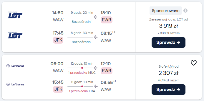 Czemu to standard, że taniej jest polecieć niemiecką Lufthansą dwa razy (z przesiadką w Niemczech) niż polskim LOT-em bezpośrednio z Polski?