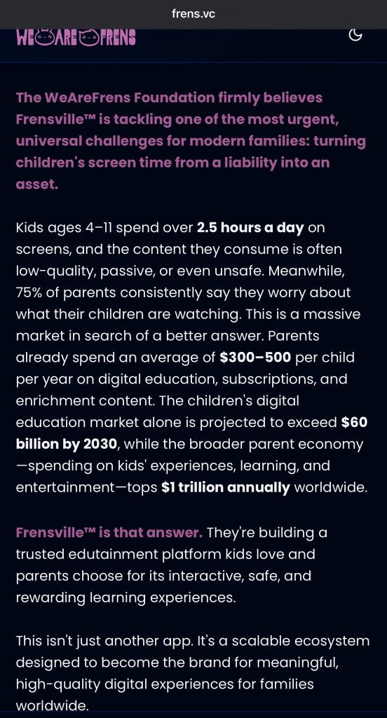 Satosheesh (@satosheesheth) on Twitter photo Join the Frensville™ Revolution
Be the pioneer of a new era.
Edutainment will never be the same.
<a href="/meetnippy/">Meet Nippy</a> Join the Frensville™ Revolution
Be the pioneer of a new era.
Edutainment will never be the same.
<a href="/meetnippy/">Meet Nippy</a>