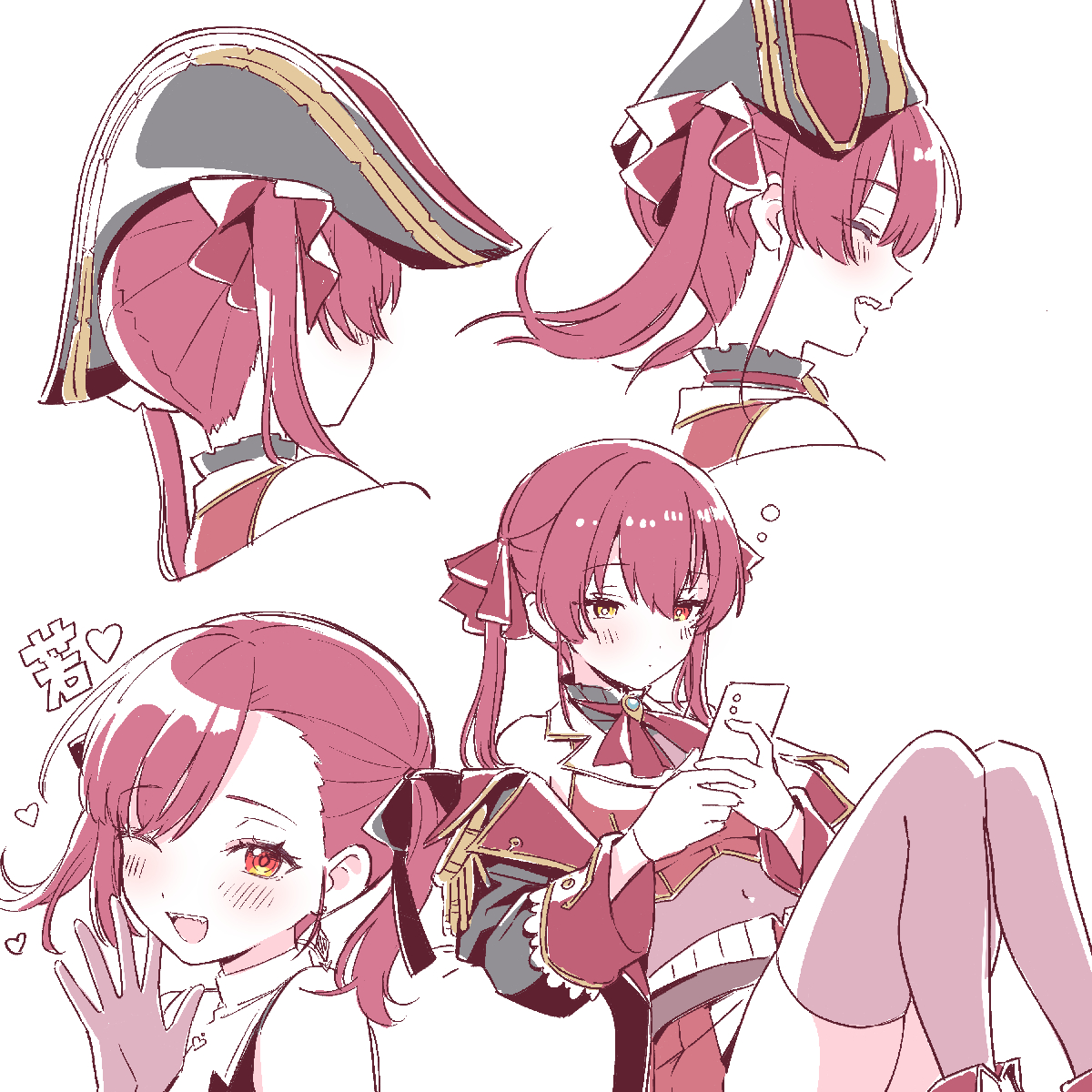 らくがき
マリン船長いっぱいな一日でした…