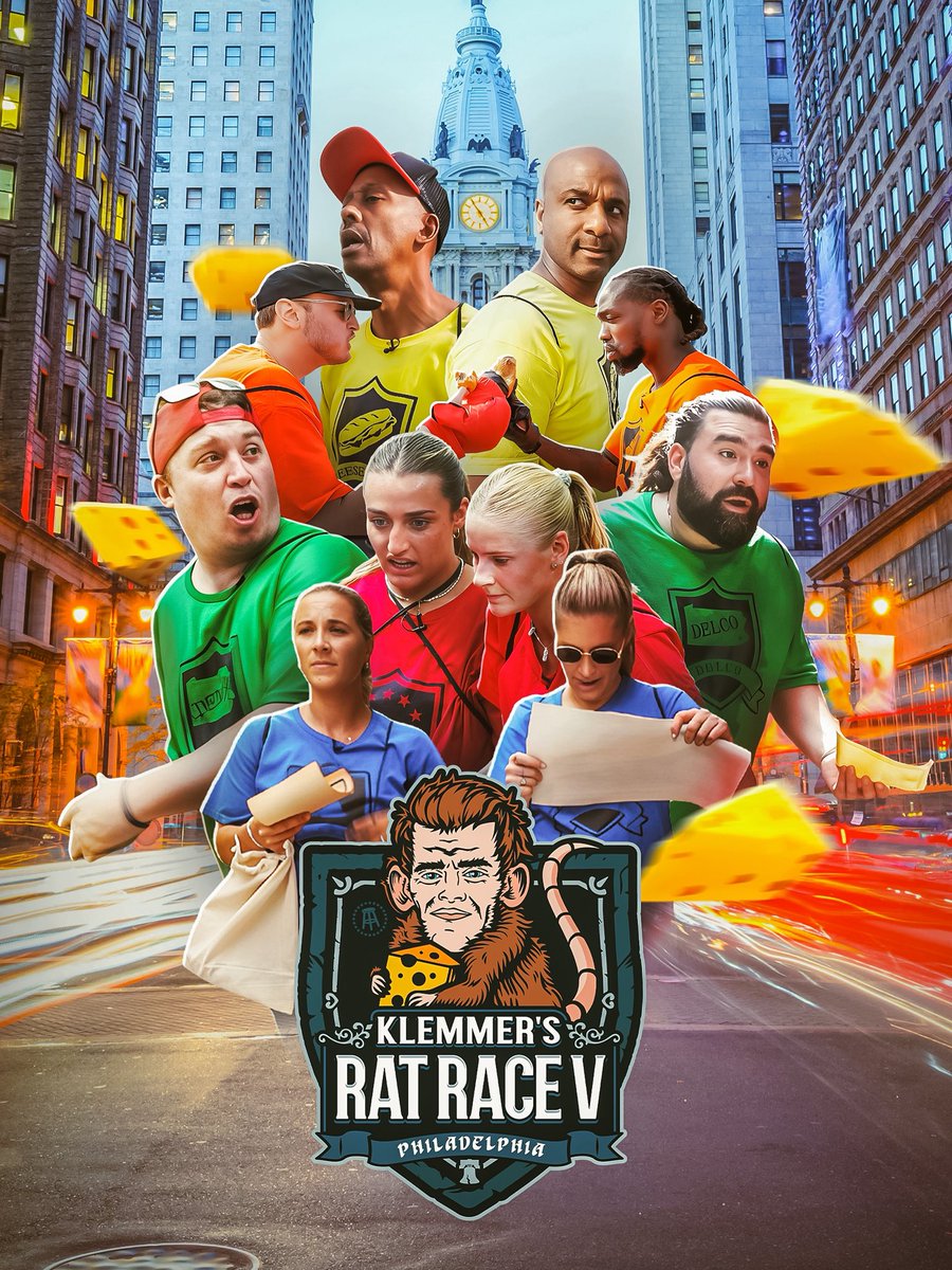 Rat Race: Philadelphia is on NOW! 

This is the most entertaining one yet. I hope you guys agree.

youtu.be/a2iKyo0wQbk