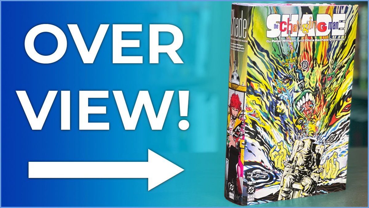 Near Mint Condition (@nearmintcon) on Twitter photo Happy WEDNESDAY, Minties!
We have an OMAR OVERVIEW for you today!
And it’s for one of his MOST WANTED DC OMNIBUS!
It’s of the SHADE THE CHANGING MAN by <a href="/1PeterMilligan/">PETER MILLIGAN</a> & <a href="/ShadeX6/">Chris Bachalo</a> Omnibus Volume 1!
Check it out:
youtu.be/AGi6fY9efBQ Happy WEDNESDAY, Minties!
We have an OMAR OVERVIEW for you today!
And it’s for one of his MOST WANTED DC OMNIBUS!
It’s of the SHADE THE CHANGING MAN by <a href="/1PeterMilligan/">PETER MILLIGAN</a> & <a href="/ShadeX6/">Chris Bachalo</a> Omnibus Volume 1!
Check it out:
youtu.be/AGi6fY9efBQ