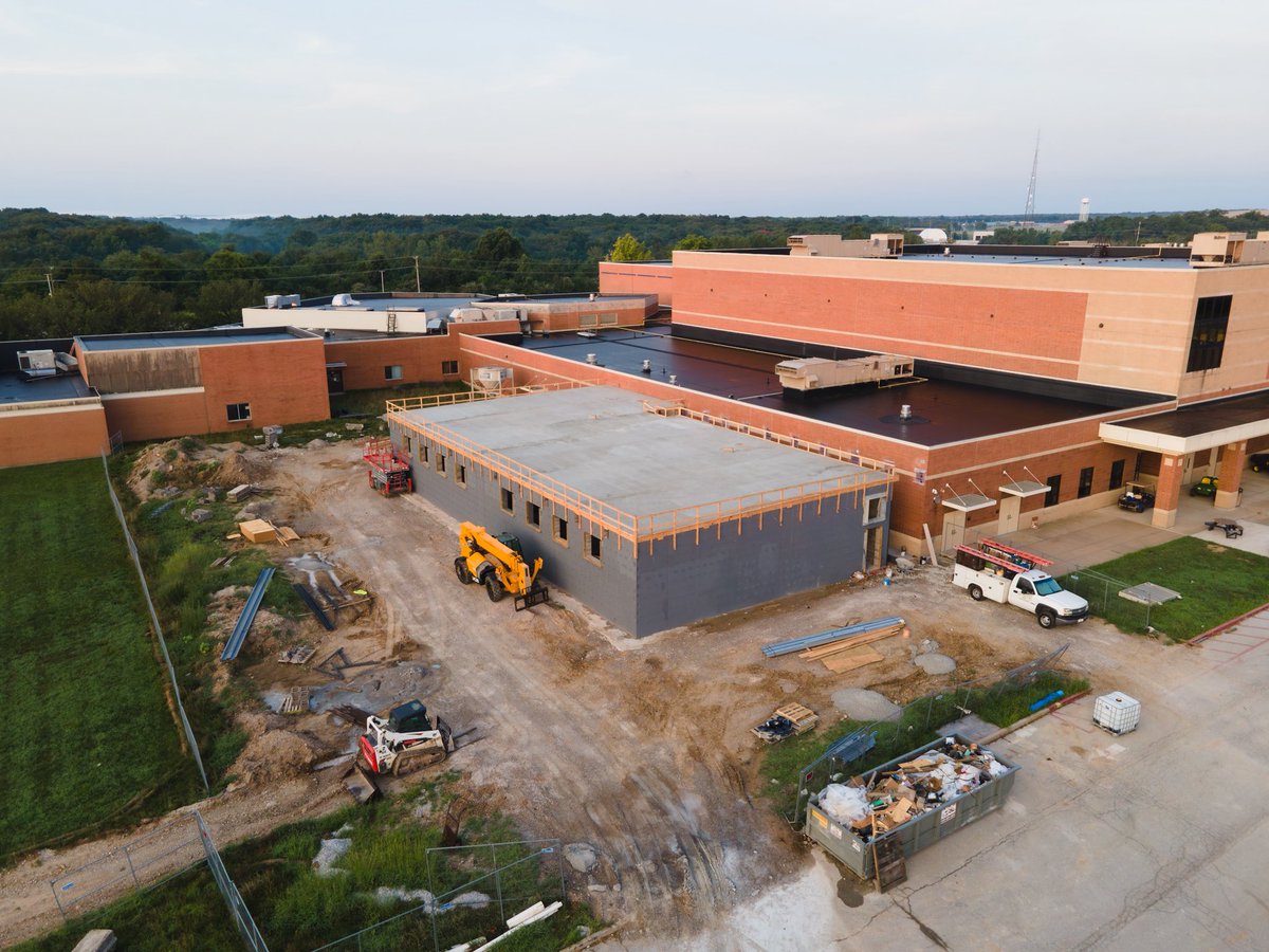New concrete, fresh asphalt, and a new lid for the Multi-Purpose room. 

Lots of progress being made at the H this summer!!  Big shout out to our Facilities department for coordinating all of these improvements!

<a href="/FHSchools/">FHSD</a>