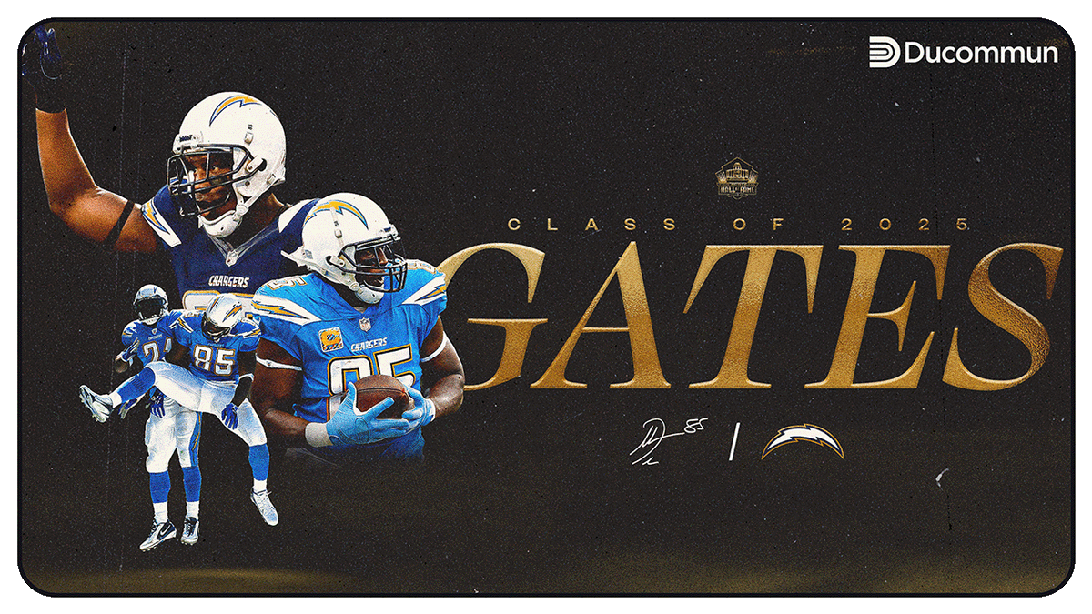 "It's like I'm telling a fiction story."

Antonio Gates will soon be the 1st player inducted into the Hall of Fame to have never played a down of college football.

Here is the inside story of Gates' HOF career with the #Chargers.

chargers.com/news/antonio-g…