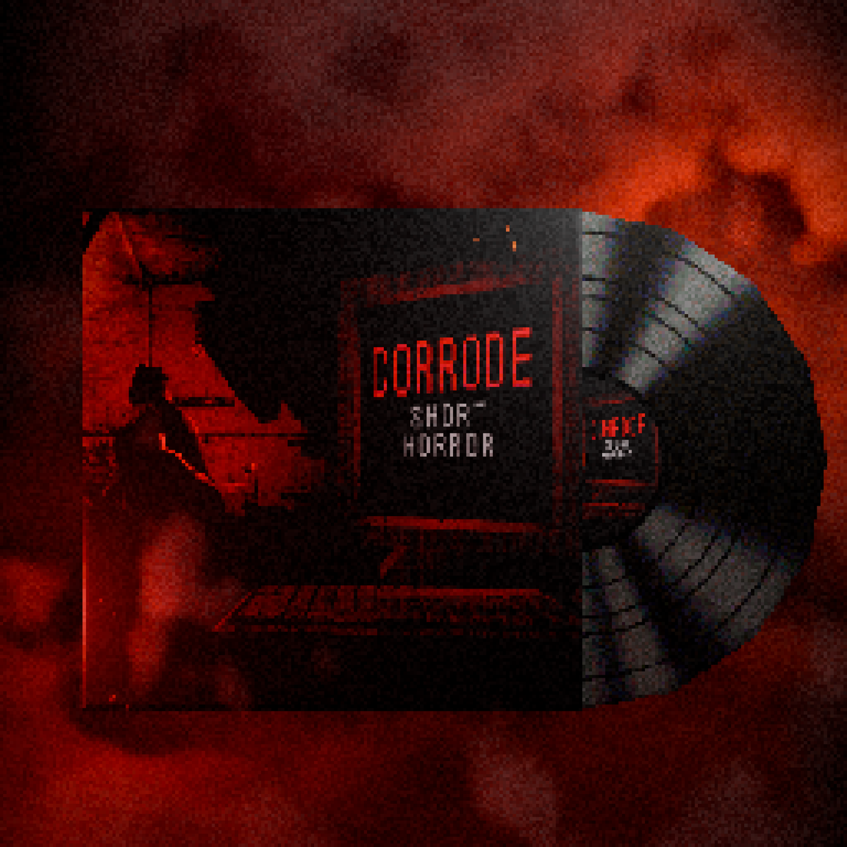 iamderlencer's tweet photo. Modeled a vinyl record and sleeve based on my game’s visuals.
Just a render - capturing the mood.
#Blender3D #IndieDev #GameArt #HorrorGames #3DModeling https://t.co/FI8bQPHPc0