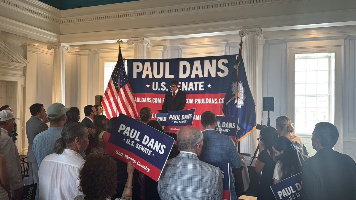 Some 🔥 from <a href="/PaulDansUSA/">Paul Dans</a> against <a href="/LindseyGrahamSC/">Lindsey Graham</a>: “He is a 70-year-old childless warmonger with no stake in this country’s future.” Hard to argue with that based on Graham’s record…