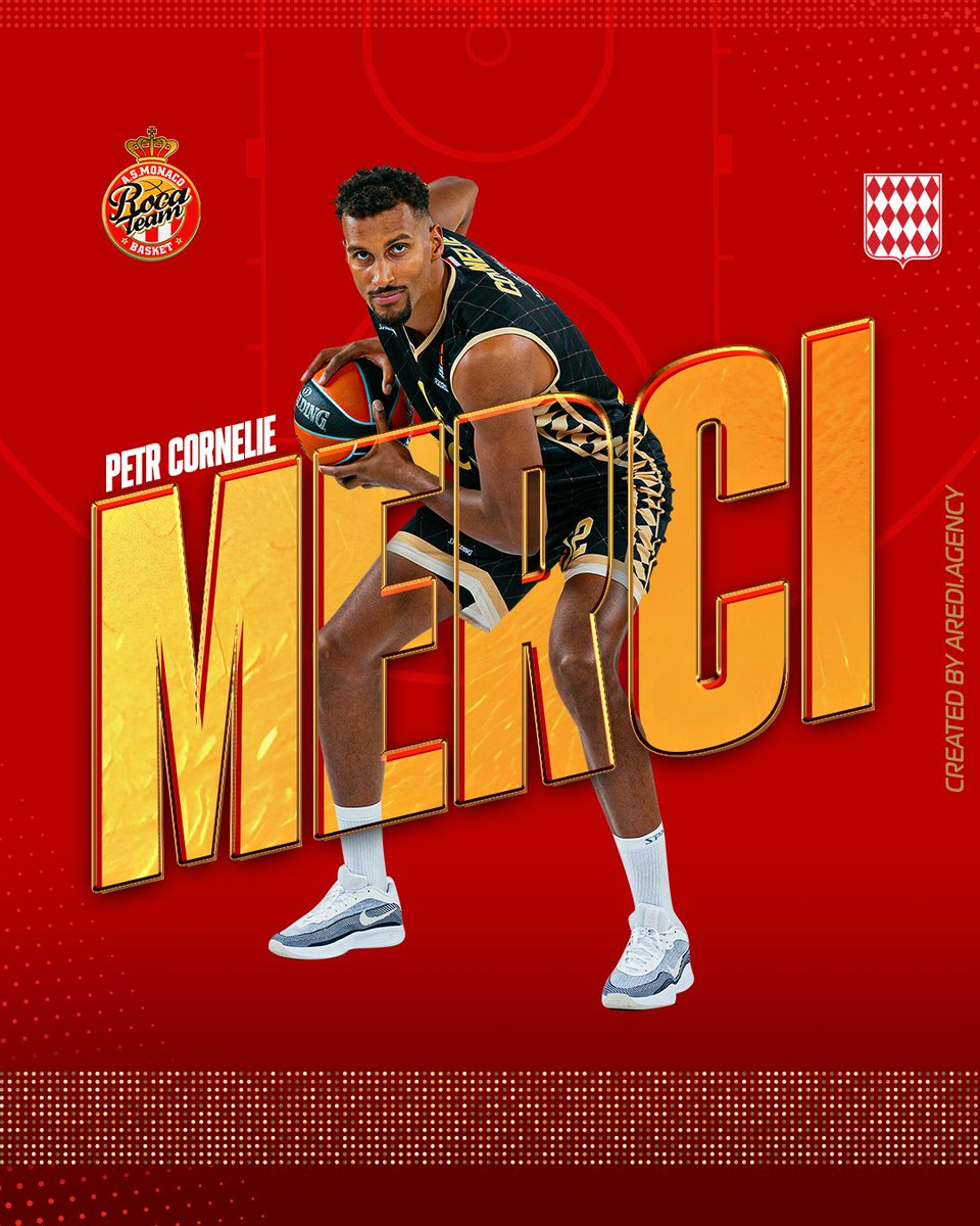 Merci Petr 🙏

🔚 Après deux saisons sous nos couleurs, Petr Cornelie quitte la Roca Team 🇲🇨

👏 L'ensemble du club te remercie pour ton professionnalisme, ton état d'esprit et tes highlights ! 🧨🎞

💫 On te souhaite le meilleur pour la suite, à une prochaine à Gaston Médecin