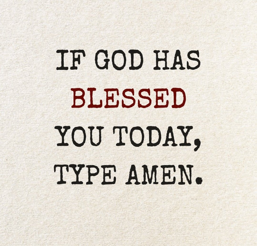 STOP SCROLLING 🚨🚨
If God has blessed you today, type amen.