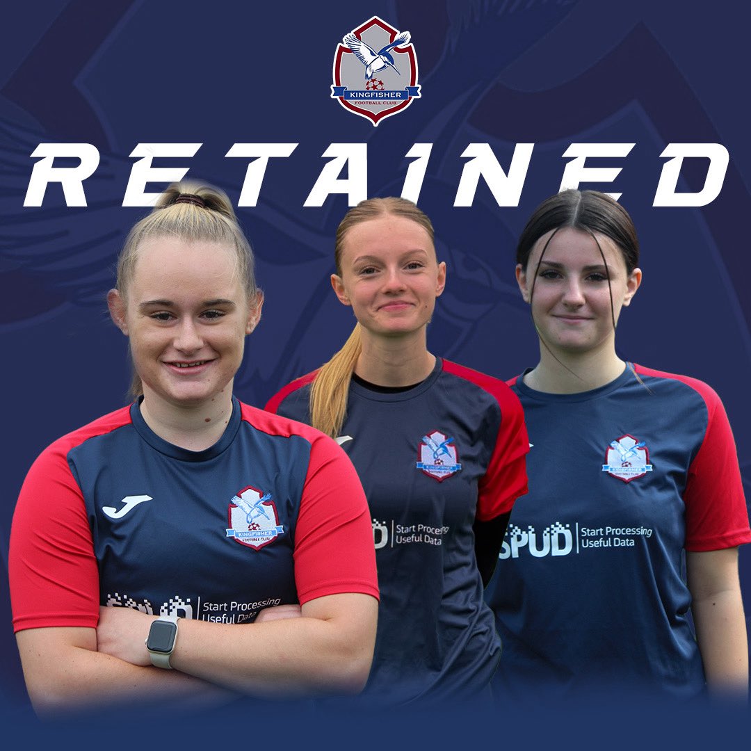 Kingfisher Women FC (@kingfisherwomen) on Twitter photo ๐๐๐๐๐๐๐๐ โ๏ธ
Time to start announcing the first of our retained players ahead of the 2025-26 season.
Sammie Oliver , Chloe Bailey & Brooke Marshall all have agreed to remain at the club next season ๐
We may have a new face to announce tomorrow too ๐โณ
๐ต๐ดโฝ๏ธ ๐๐๐๐๐๐๐๐ โ๏ธ
Time to start announcing the first of our retained players ahead of the 2025-26 season.
Sammie Oliver , Chloe Bailey & Brooke Marshall all have agreed to remain at the club next season ๐
We may have a new face to announce tomorrow too ๐โณ
๐ต๐ดโฝ๏ธ