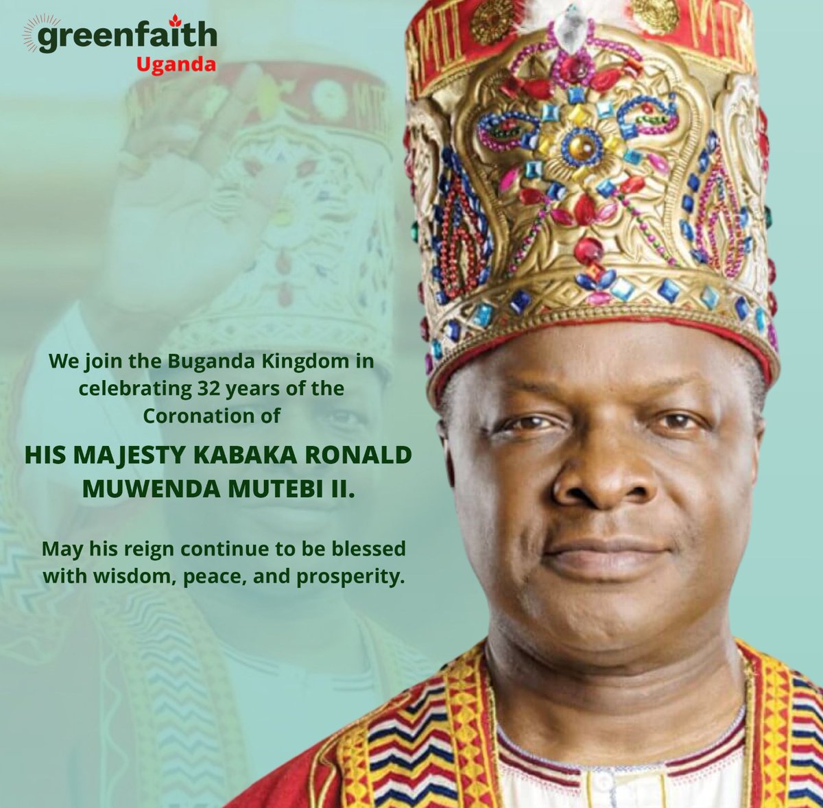 You have always been a strong pillar in fighting for climate Justice.encouraged people to plant More 🌲 

Long live our Kabaka