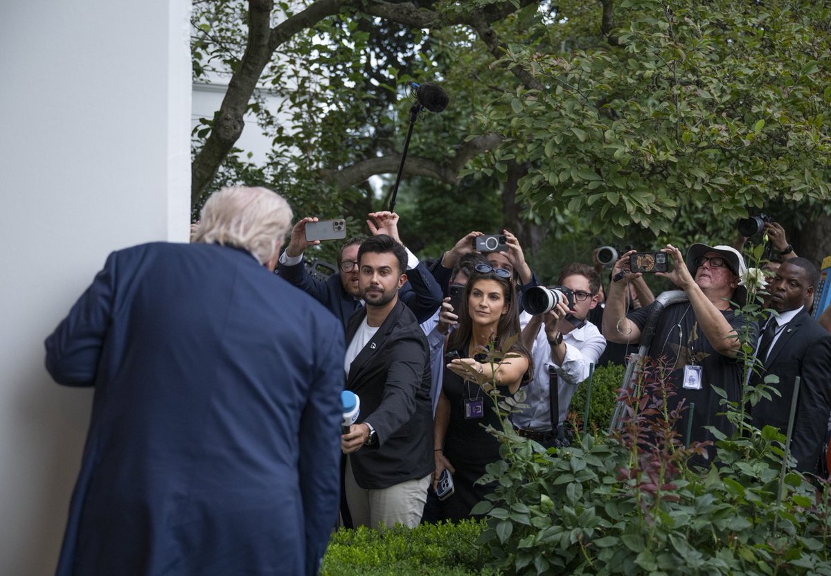 Trump showing off his Miss Teen USA dressing room moves